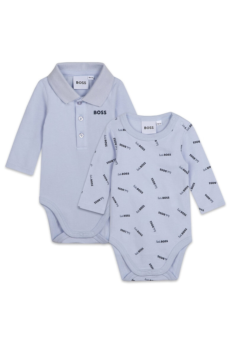 BOSS Kidswear Боди с лого - 2 броя - Pepit.bg