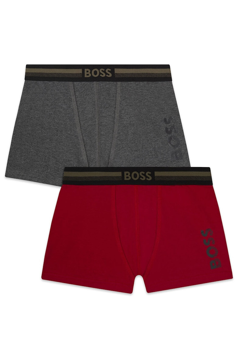 BOSS Kidswear Боксерки с лого - 2 чифта - Pepit.bg