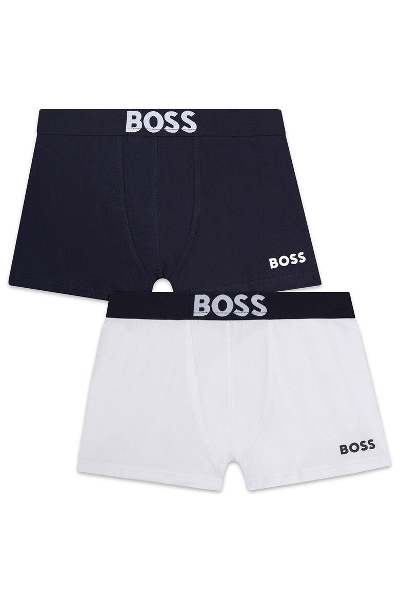 BOSS Kidswear Боксерки с лого - 2 чифта - Pepit.bg