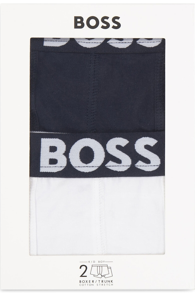 BOSS Kidswear Боксерки с лого - 2 чифта - Pepit.bg