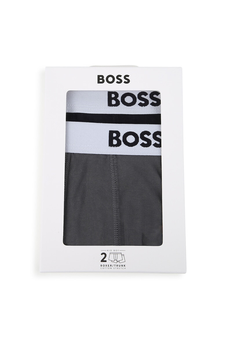 BOSS Kidswear Боксерки с лого - 2 чифта - Pepit.bg