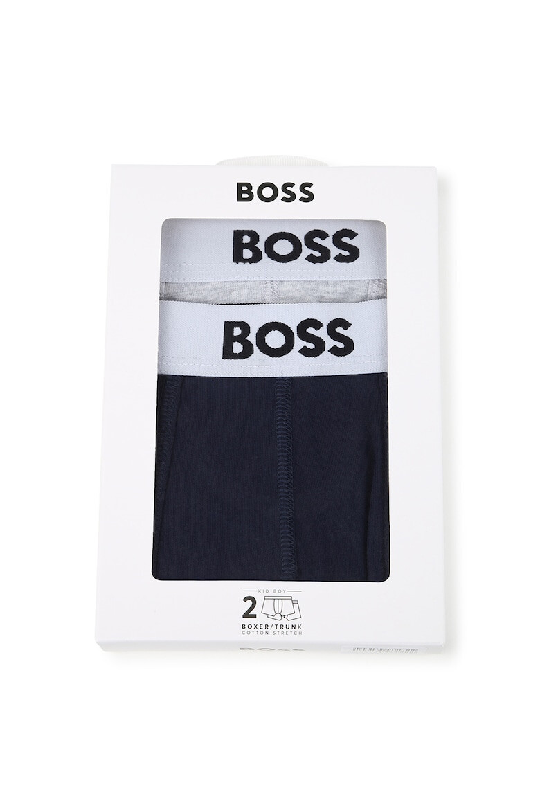 BOSS Kidswear Боксерки с лого - 2 чифта - Pepit.bg