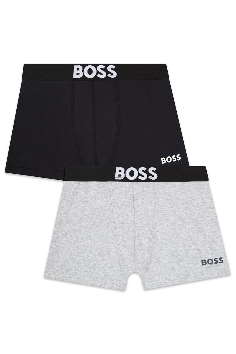 BOSS Kidswear Боксерки с лого - 2 чифта - Pepit.bg