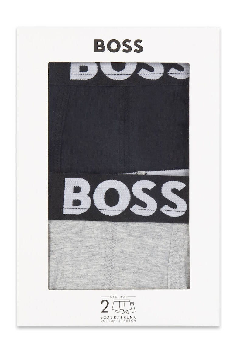 BOSS Kidswear Боксерки с лого - 2 чифта - Pepit.bg