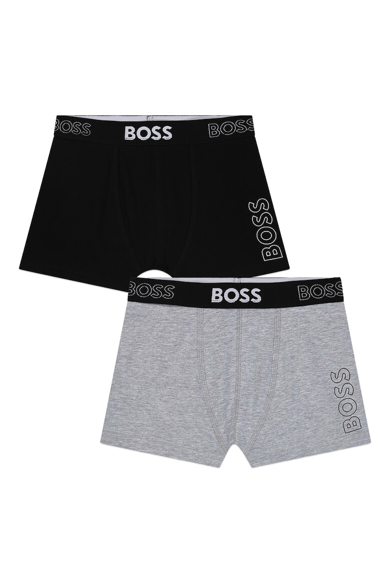 BOSS Kidswear Боксерки с лого - 2 чифта - Pepit.bg