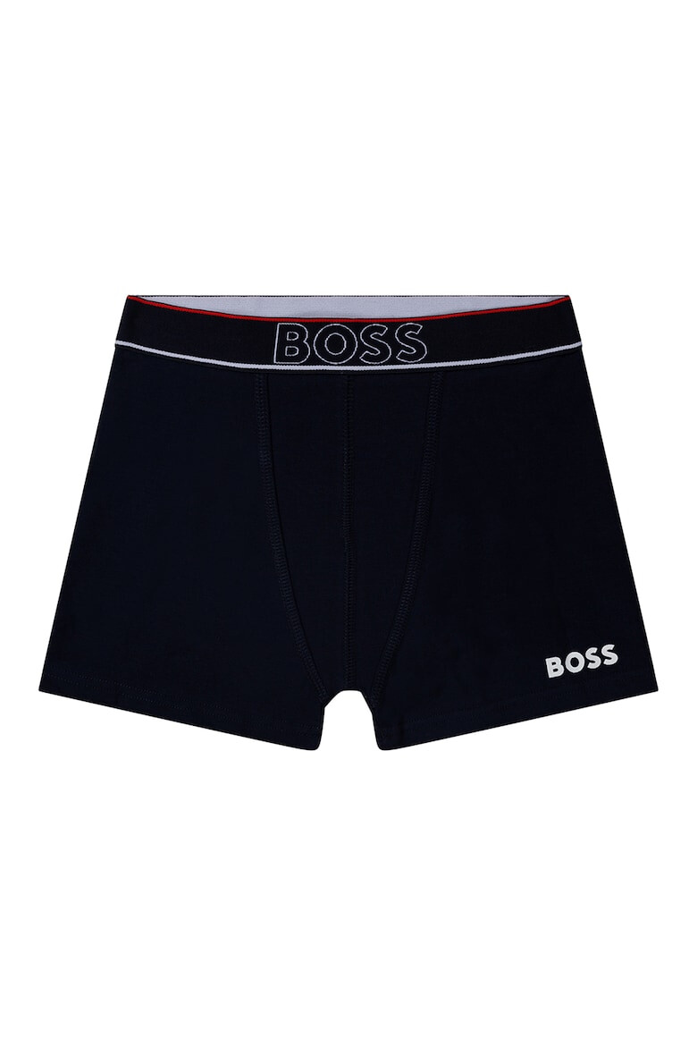 BOSS Kidswear Боксерки с лого на талията - 2 чифта - Pepit.bg