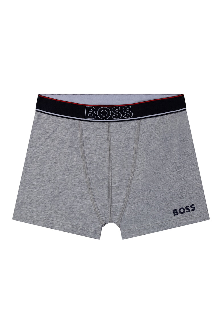 BOSS Kidswear Боксерки с лого на талията - 2 чифта - Pepit.bg