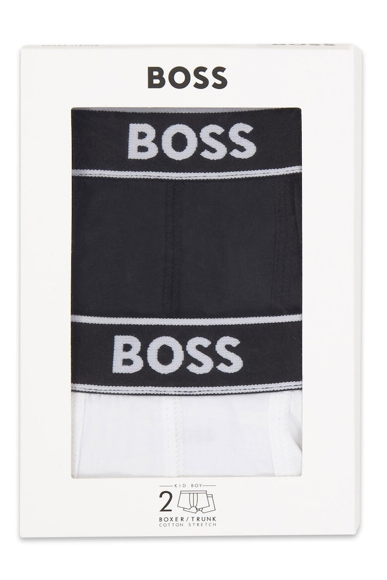 BOSS Kidswear Боксерки с лого на талията - 2 чифта - Pepit.bg