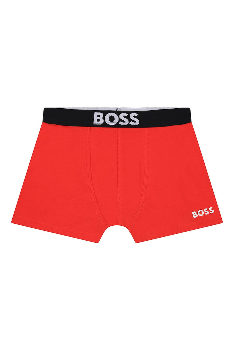 BOSS Kidswear Боксерки с памук и лого 2 чифта - Pepit.bg