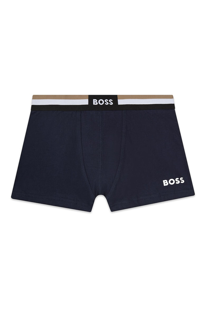 BOSS Kidswear Боксерки с памук и лого 2 чифта - Pepit.bg