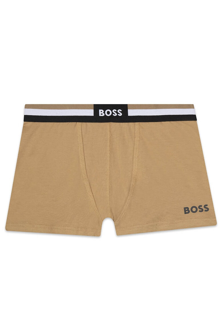 BOSS Kidswear Боксерки с памук и лого на талията - Pepit.bg