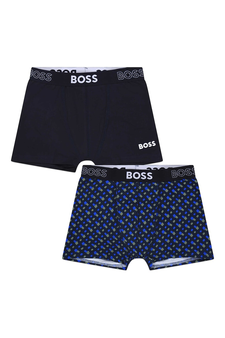 BOSS Kidswear Боксерки с принт 2 чифта - Pepit.bg