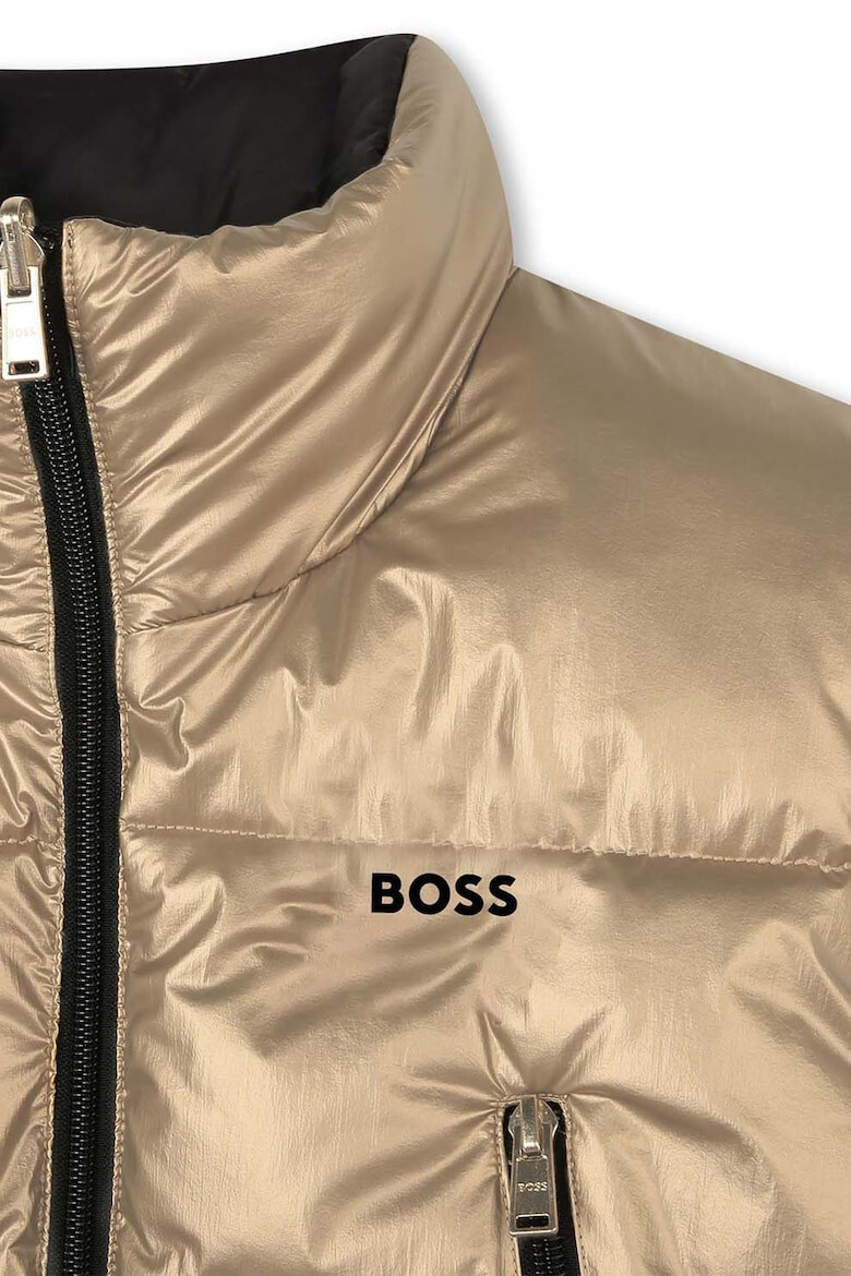 BOSS Kidswear BOSS Двулицев елек с капитониран ефект - Pepit.bg