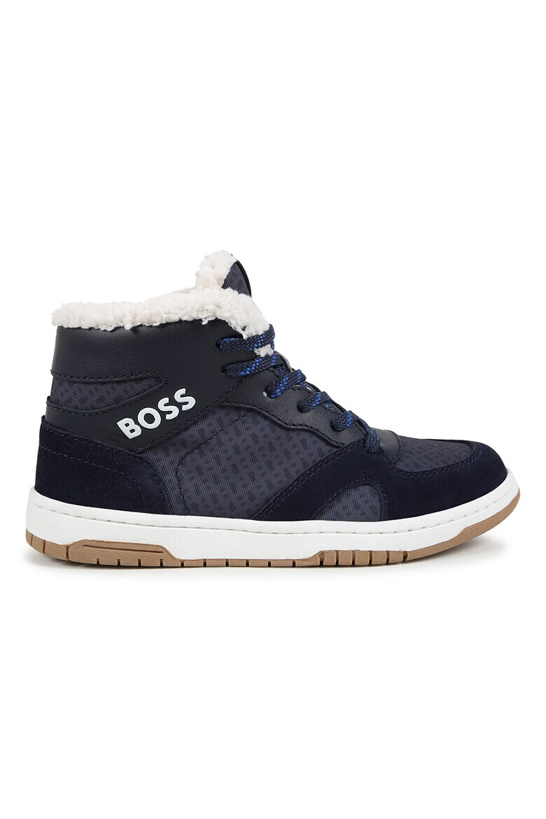 BOSS Kidswear Боти с велур - Pepit.bg