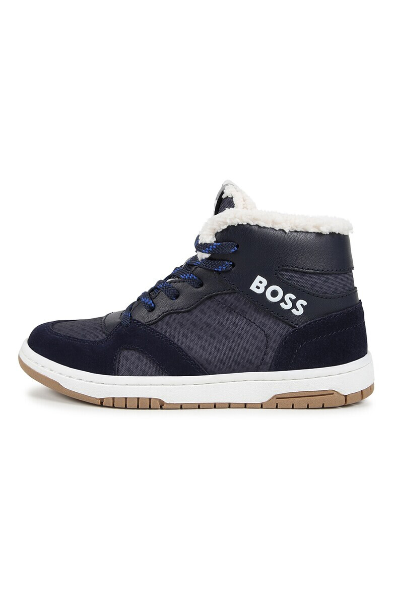 BOSS Kidswear Боти с велур - Pepit.bg