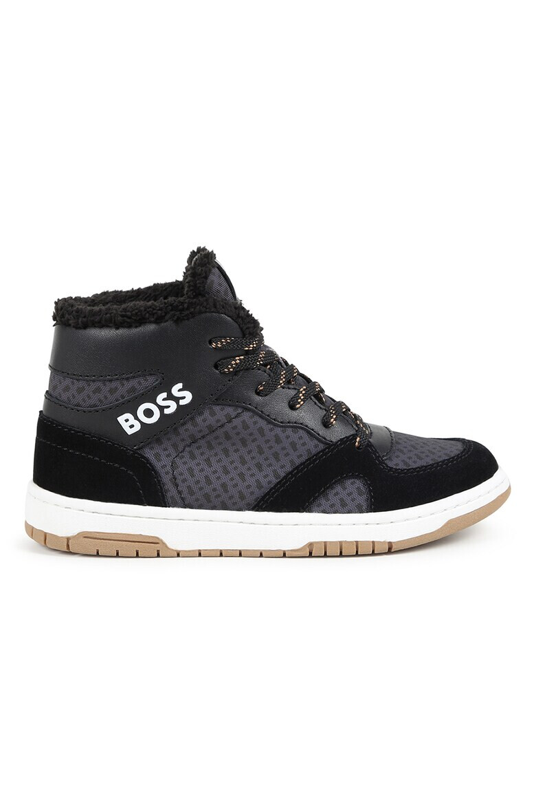BOSS Kidswear Боти с велур - Pepit.bg