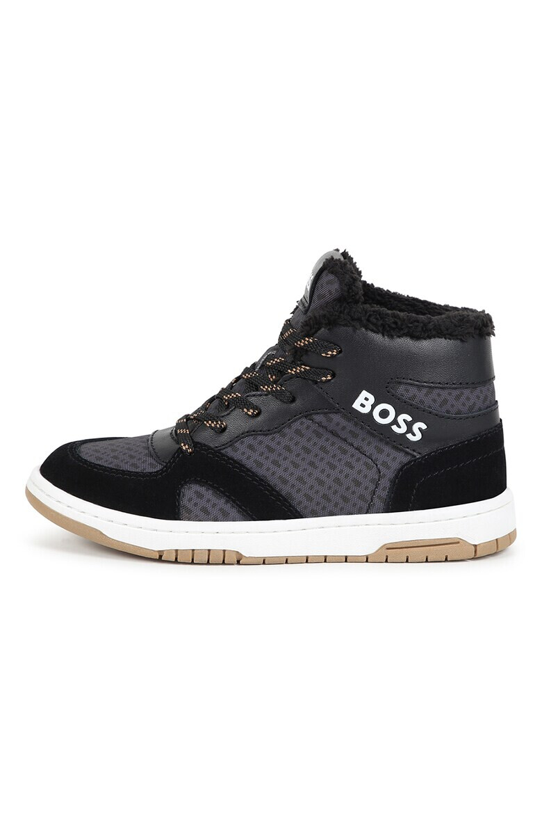 BOSS Kidswear Боти с велур - Pepit.bg