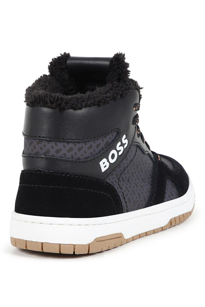 BOSS Kidswear Боти с велур - Pepit.bg