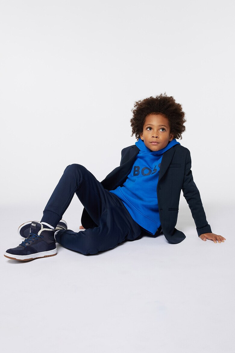 BOSS Kidswear Боти с велур - Pepit.bg