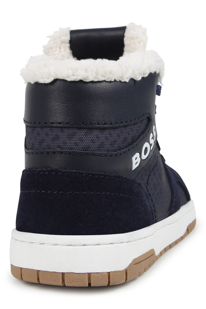BOSS Kidswear Боти с велур - Pepit.bg