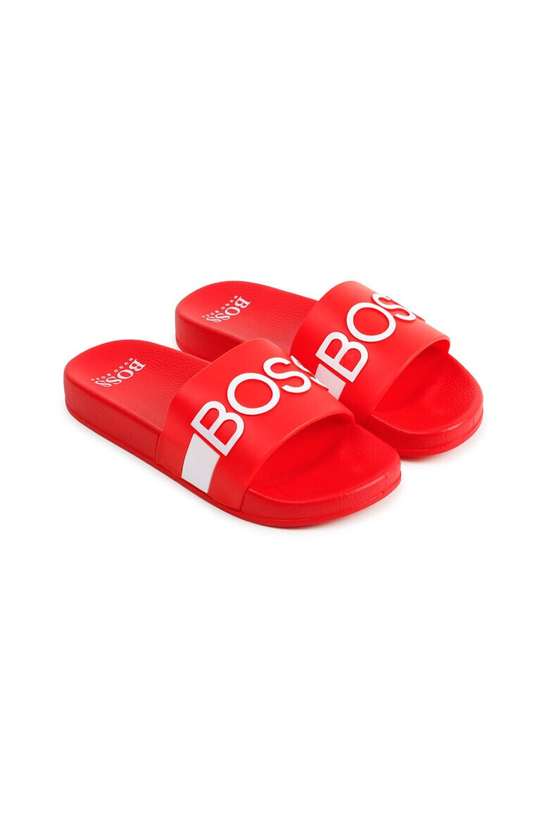 BOSS Kidswear Чехли с лого - Pepit.bg