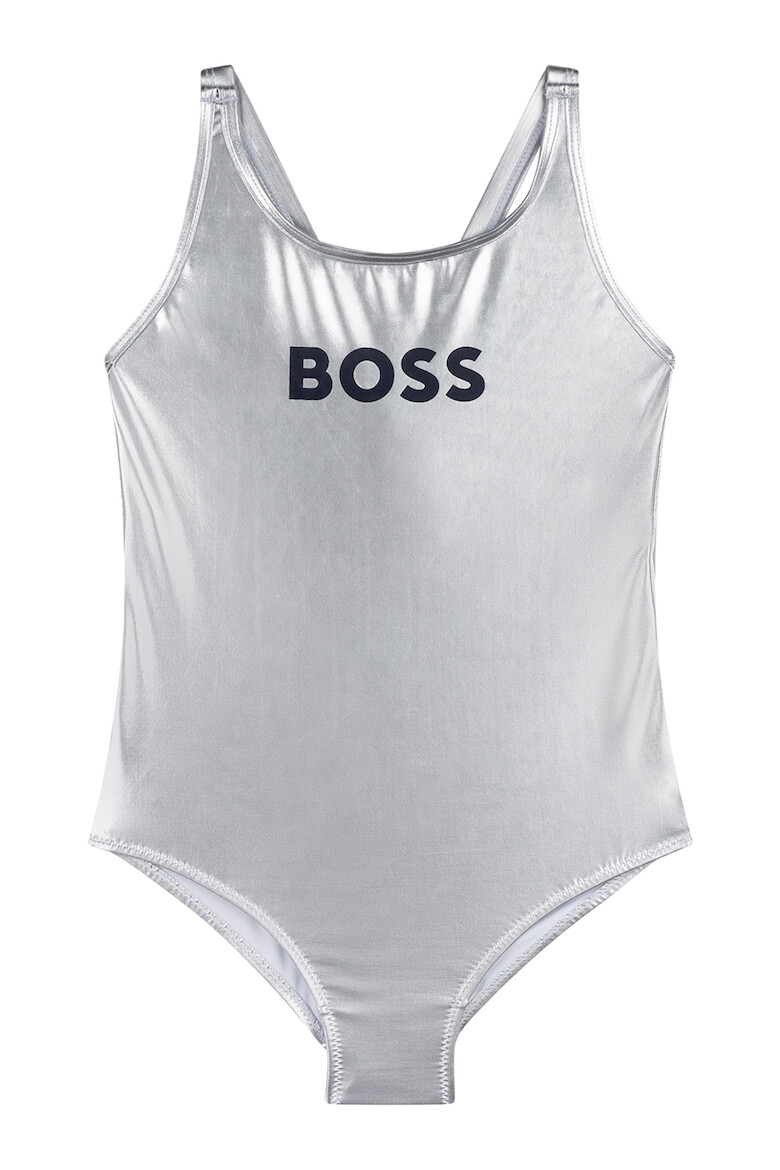 BOSS Kidswear Цял бански с лого - Pepit.bg