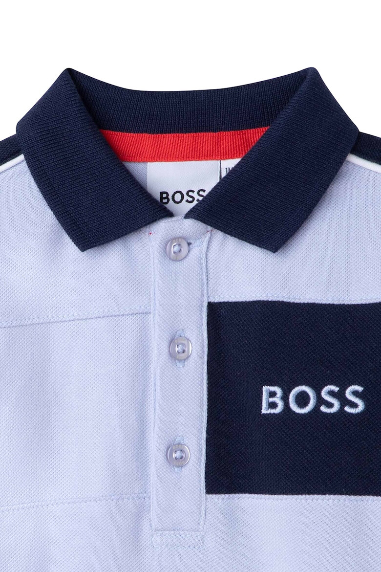 BOSS Kidswear Дълъг гащеризон с остра яка - Pepit.bg