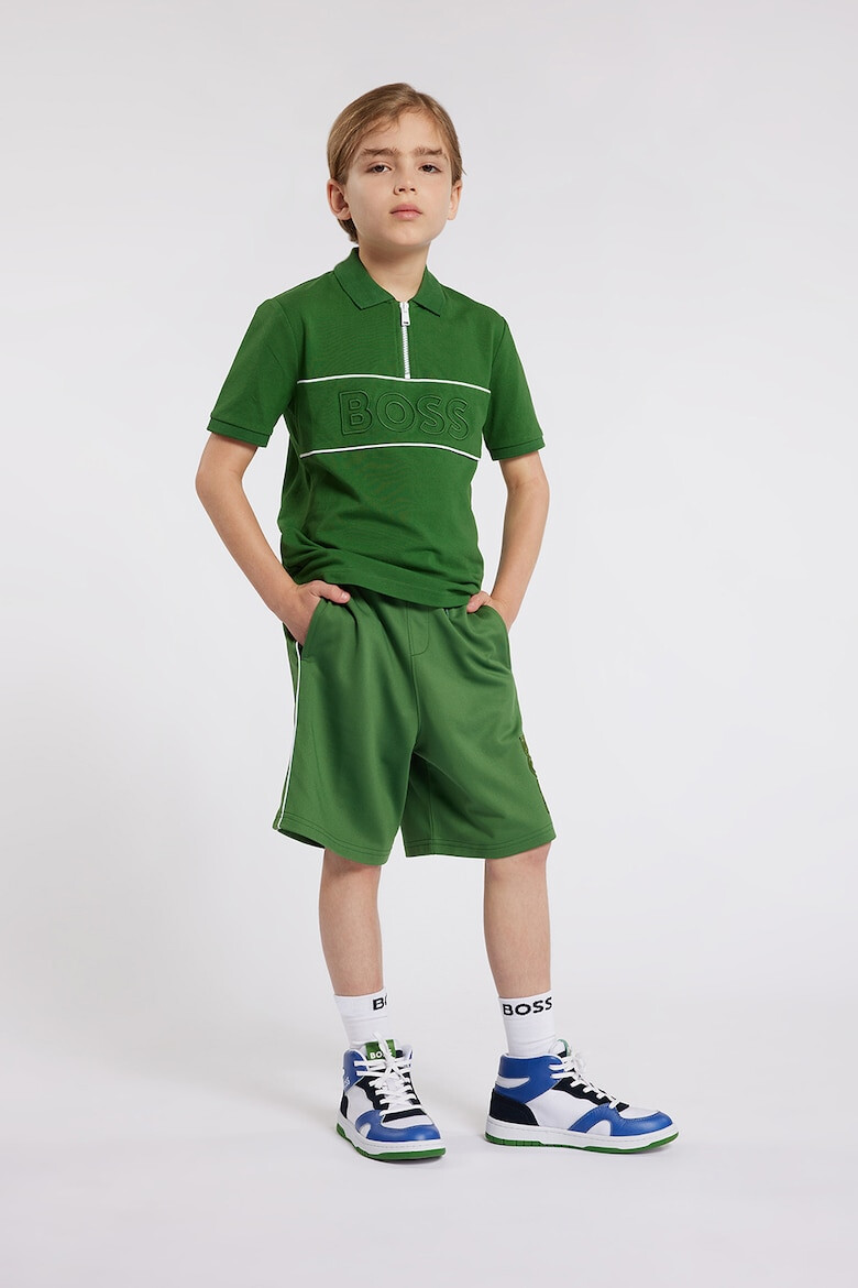 BOSS Kidswear Дълги чорапи с лога - 2 чифта - Pepit.bg