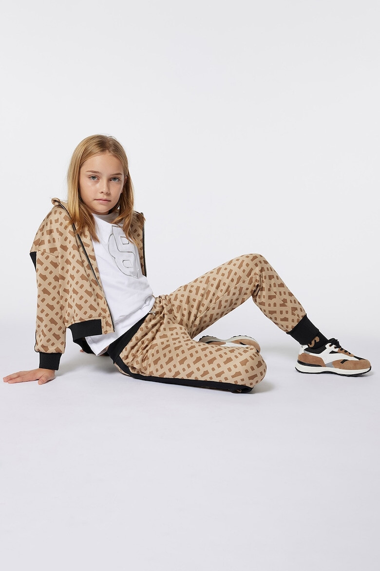 BOSS Kidswear Дълги чорапи с лого - 3 чифта - Pepit.bg