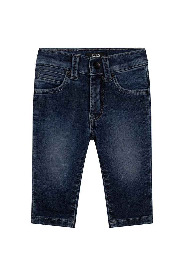 BOSS Kidswear Дънки със захабен ефект - Pepit.bg