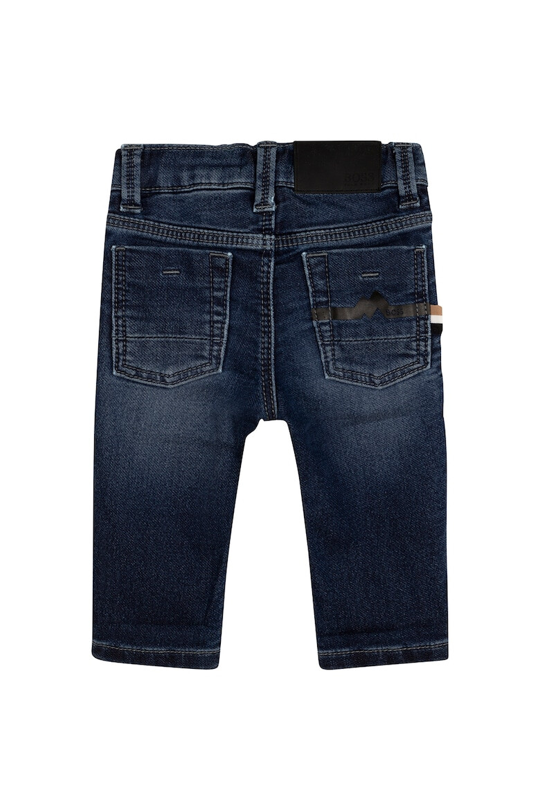 BOSS Kidswear Дънки със захабен ефект - Pepit.bg