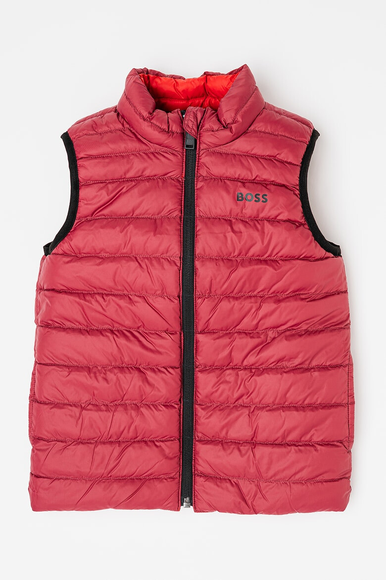 BOSS Kidswear Двулицев ватиран елек - Pepit.bg