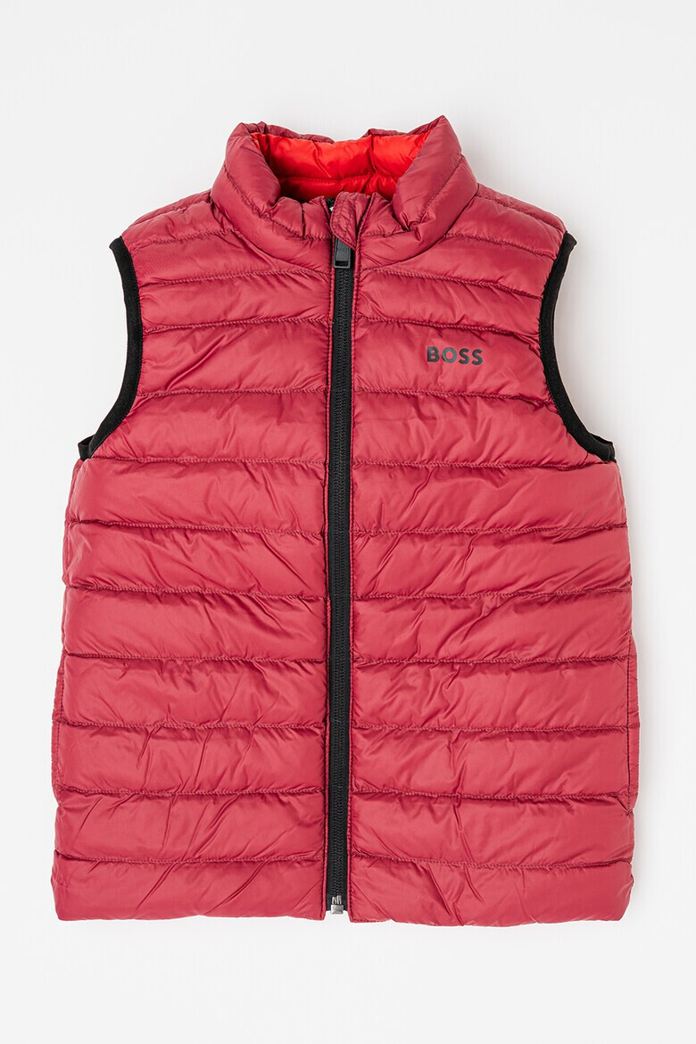 BOSS Kidswear Двулицев ватиран елек - Pepit.bg