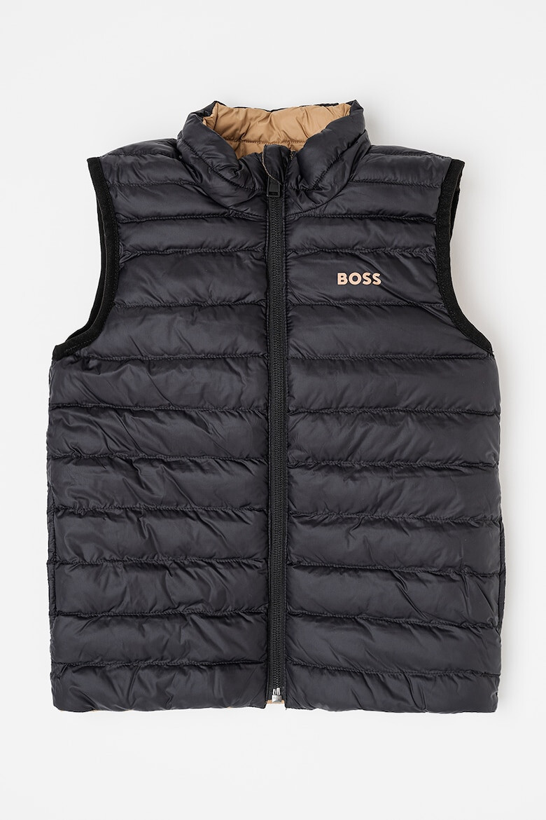 BOSS Kidswear Двулицев ватиран елек - Pepit.bg