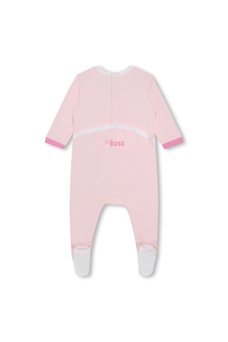 BOSS Kidswear Гащеризон с ританки и принт - Pepit.bg