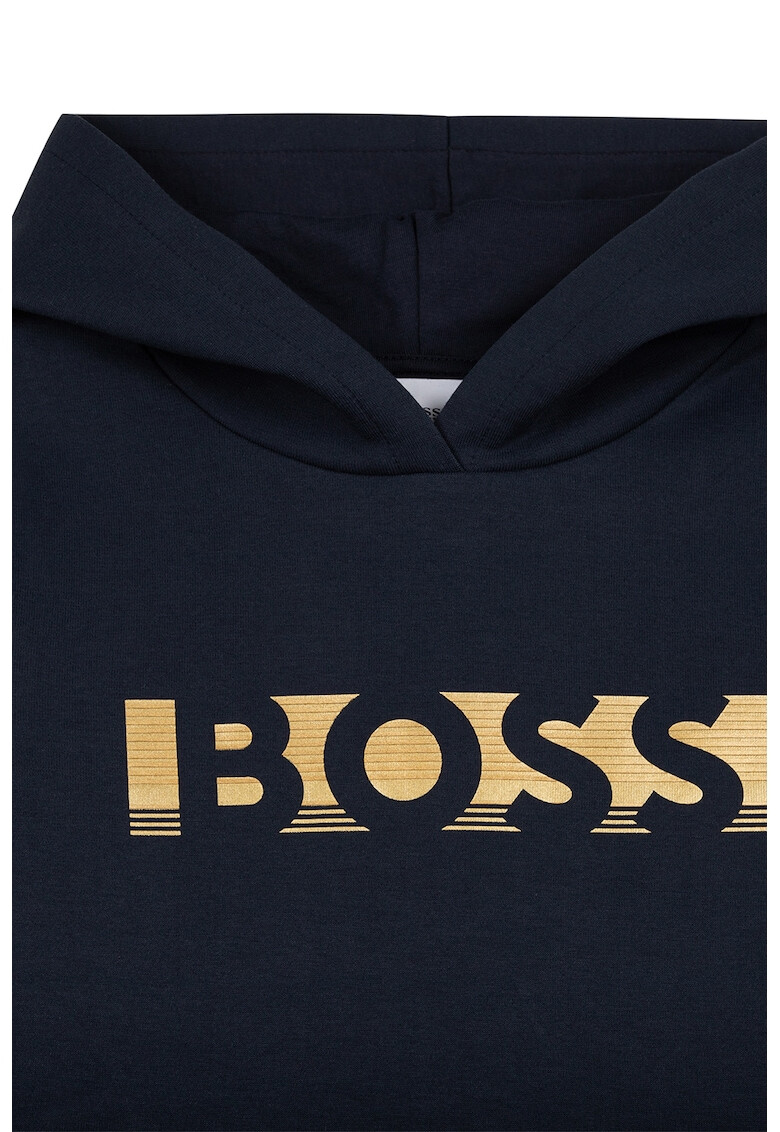 BOSS Kidswear Худи с джоб кенгуру - Pepit.bg