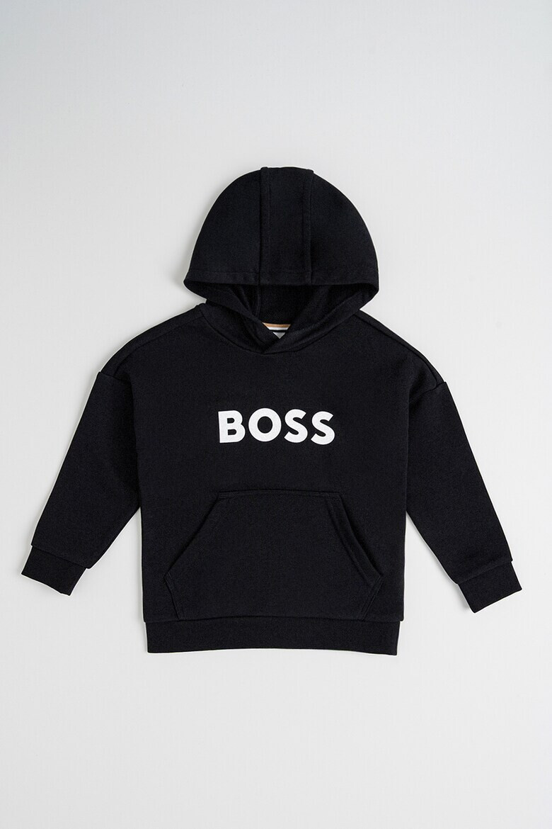 BOSS Kidswear Худи с джоб кенгуру - Pepit.bg