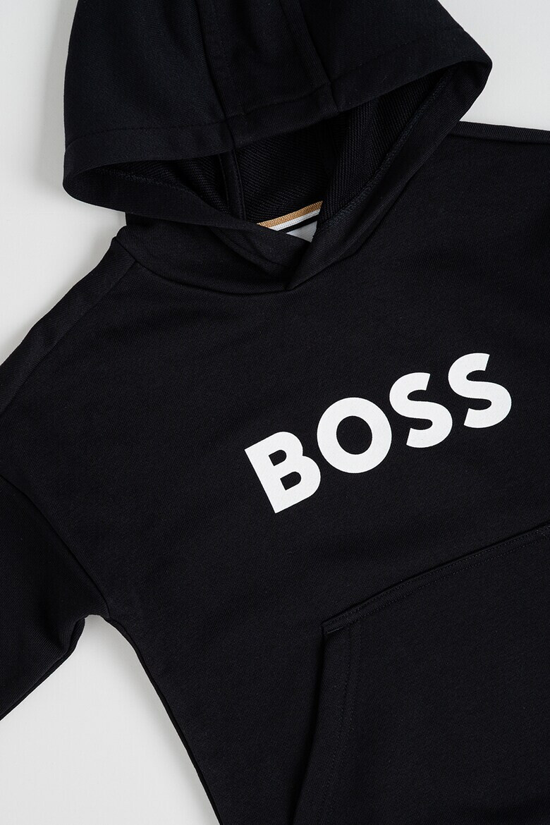 BOSS Kidswear Худи с джоб кенгуру - Pepit.bg