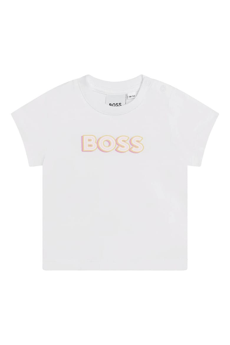 BOSS Kidswear Худи с лого тениска и спортен панталон 3 части - Pepit.bg