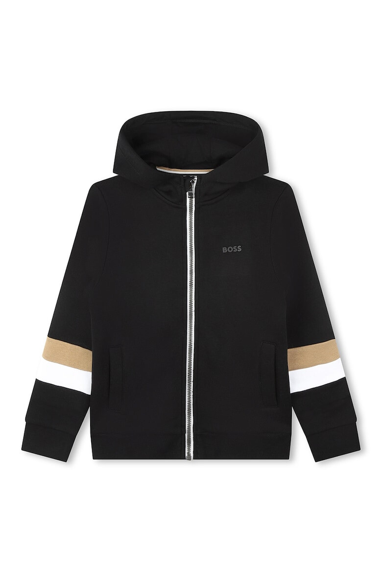 BOSS Kidswear Худи с цепки встрани - Pepit.bg