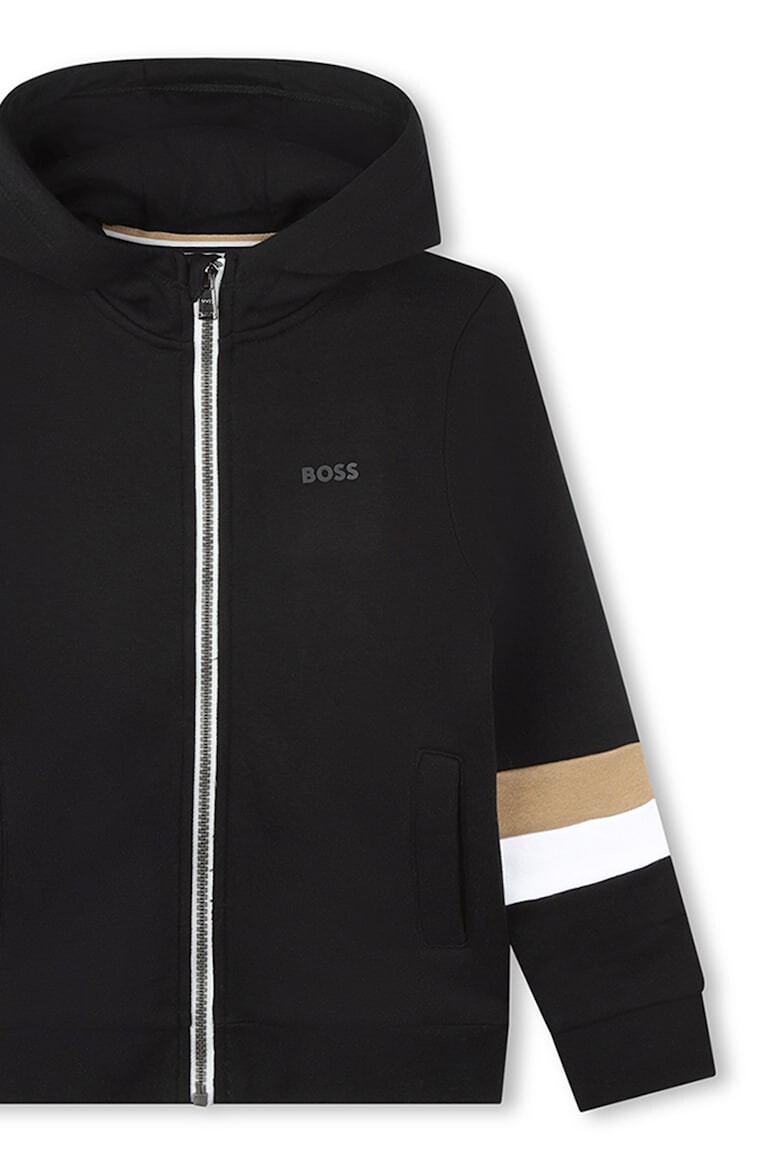 BOSS Kidswear Худи с цепки встрани - Pepit.bg