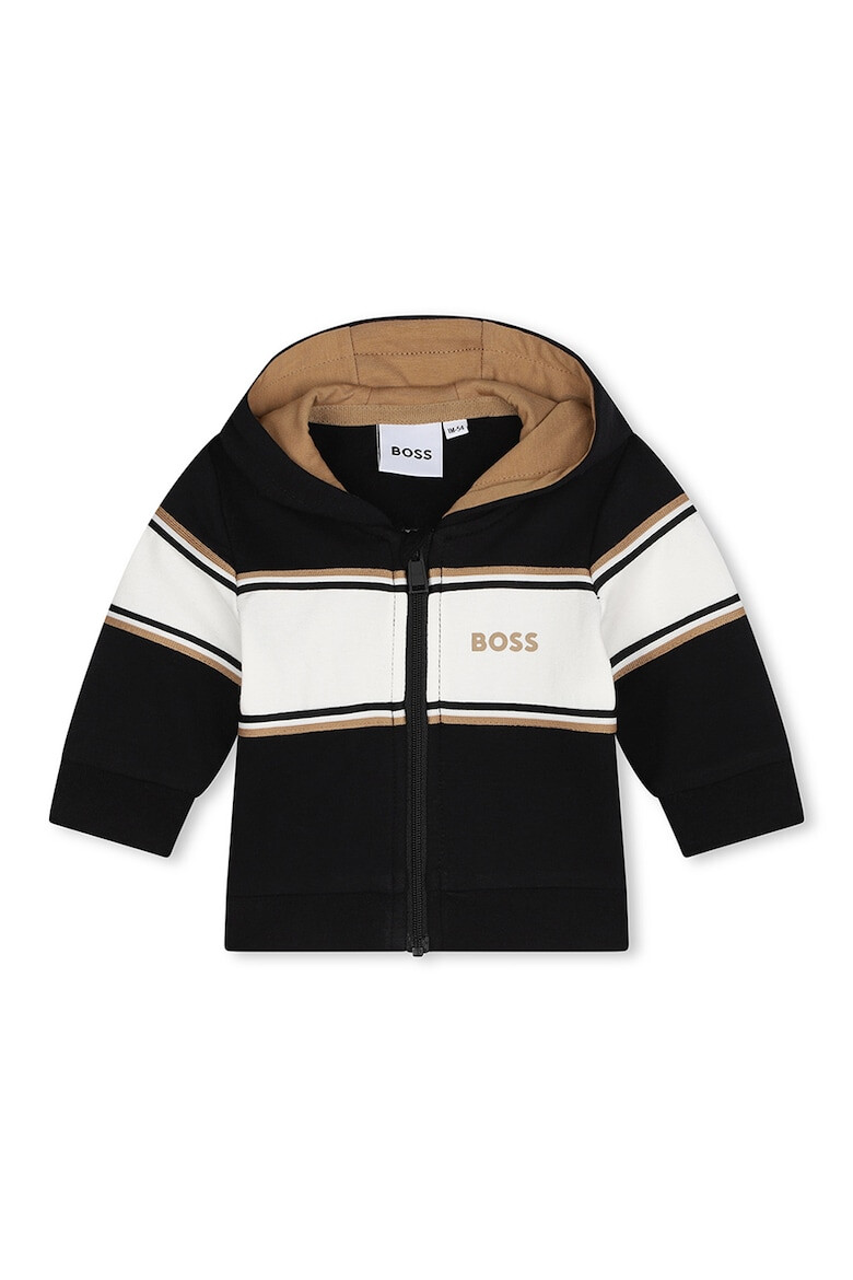 BOSS Kidswear Худи с цип и дълъг панталон - 2 части - Pepit.bg