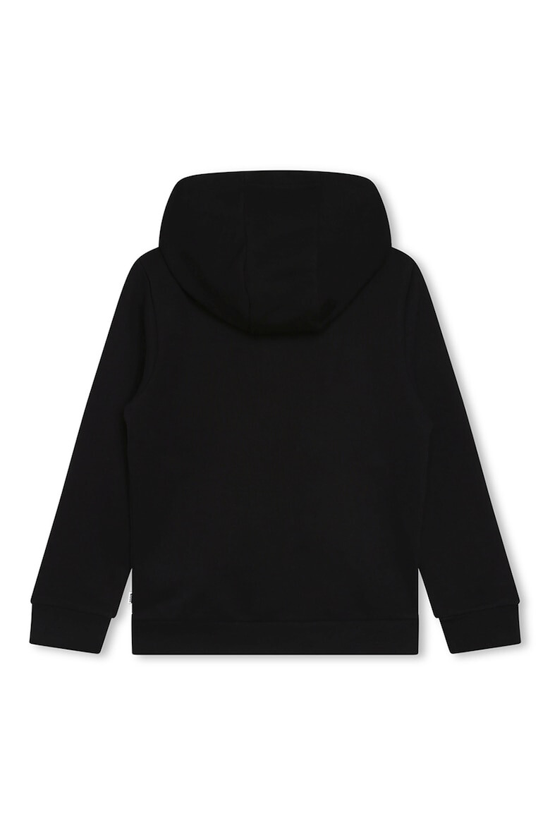 BOSS Kidswear Худи с цип и лого - Pepit.bg