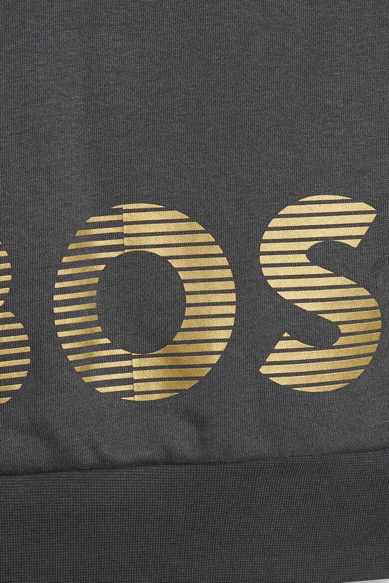 BOSS Kidswear Худи с цип и лого - Pepit.bg