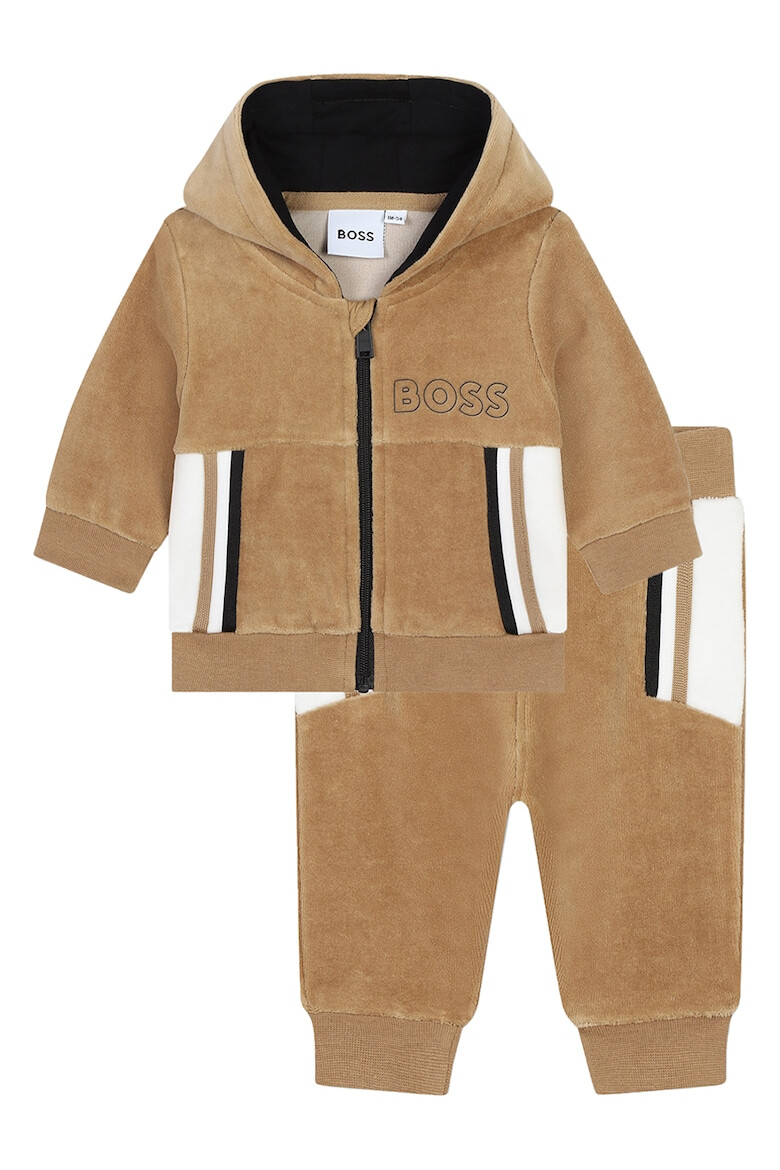 BOSS Kidswear Худи с цип и панталон - 2 части - Pepit.bg