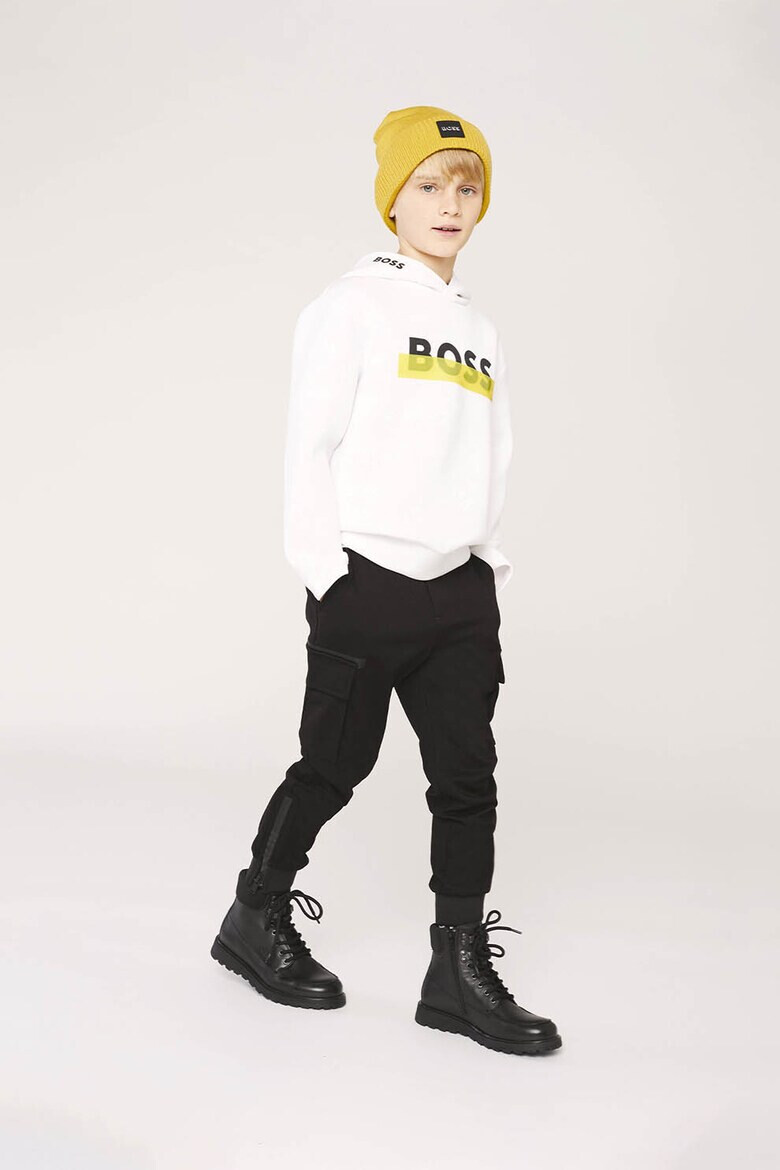 BOSS Kidswear Кожени боти - Pepit.bg