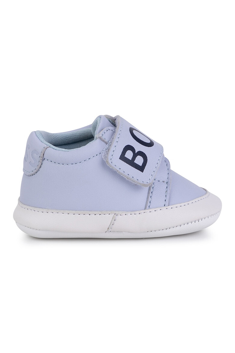 BOSS Kidswear Кожени буйки с велкро - Pepit.bg