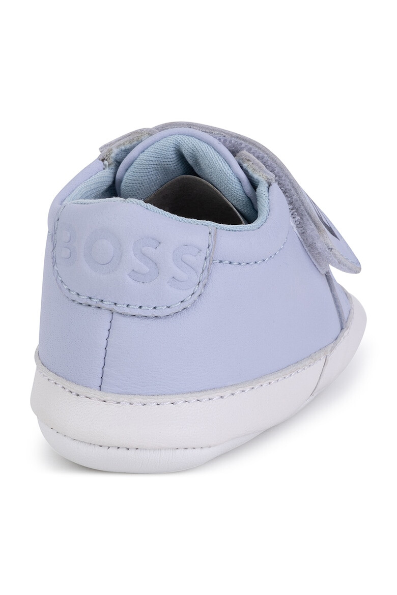BOSS Kidswear Кожени буйки с велкро - Pepit.bg