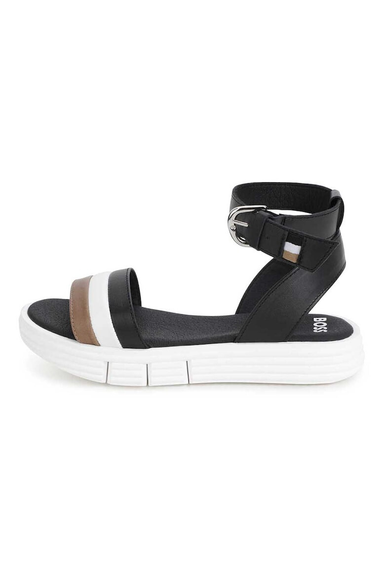 BOSS Kidswear Кожени сандали - Pepit.bg
