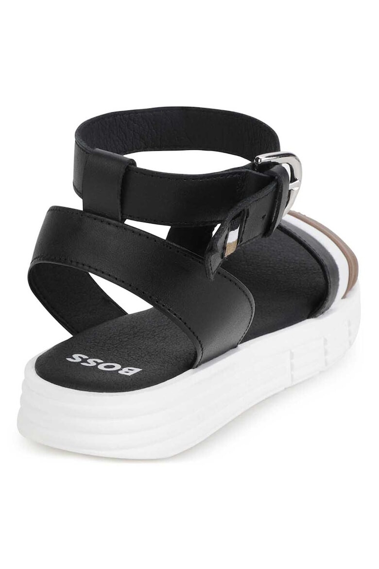 BOSS Kidswear Кожени сандали - Pepit.bg
